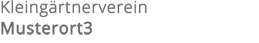 Logo Kleingärtnerverein Musterort3 e.V.